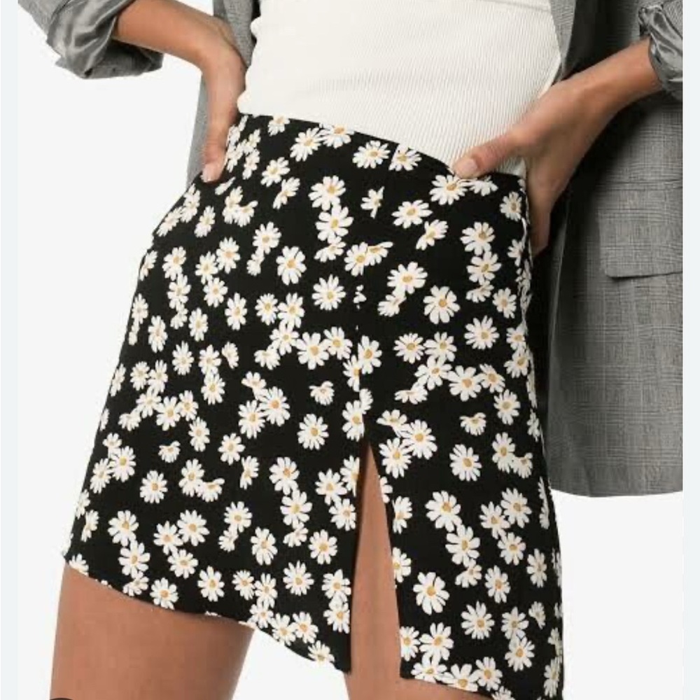 Reformation Margot Daisy Mini Skirt 2